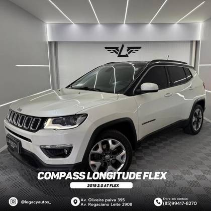 JEEP COMPASS 2.0 16V FLEX LONGITUDE AUTOMÁTICO JEEP COMPASS 2.0 16V FLEX LONGITUDE AUTOMÁTICO